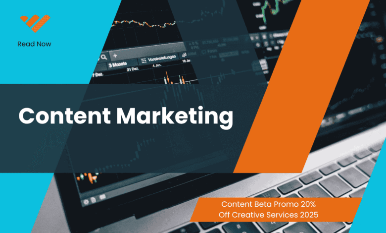 Content Beta Promo 20% Off Creative Services 2025