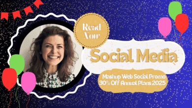 Mashup Web Social Promo 30% Off Annual Plans 2025