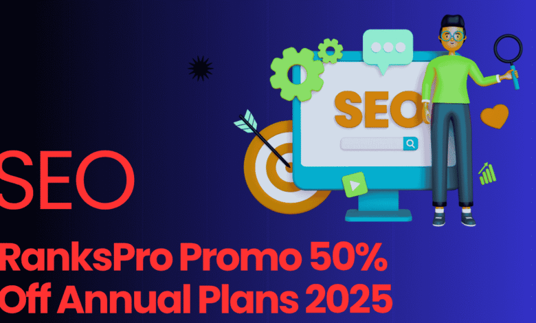 RanksPro Promo 50% Off Annual Plans 2025