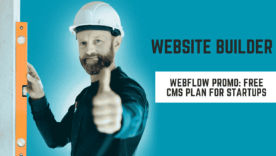 Webflow Promo Free CMS Plan for Startups