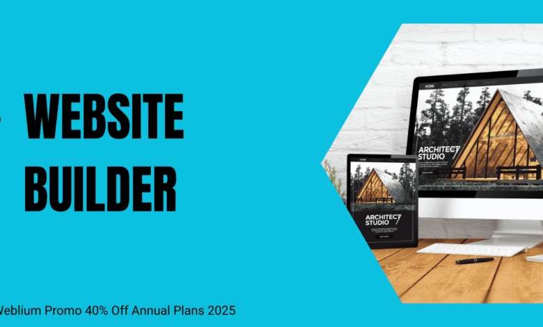 Weblium Promo 40% Off Annual Plans 2025