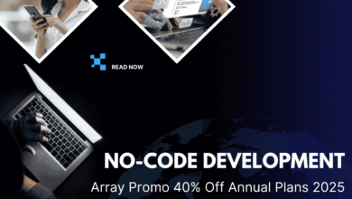 Array Promo 40% Off Annual Plans 2025