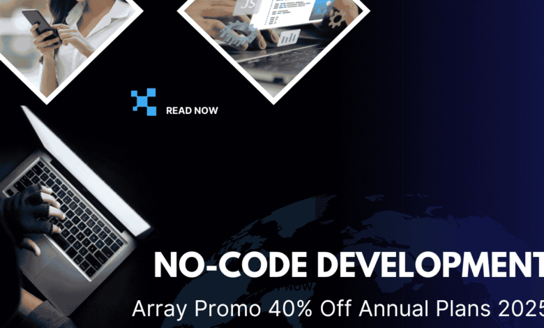 Array Promo 40% Off Annual Plans 2025