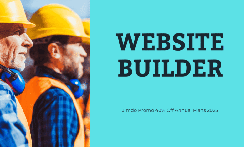 Jimdo Promo 40% Off Annual Plans 2025