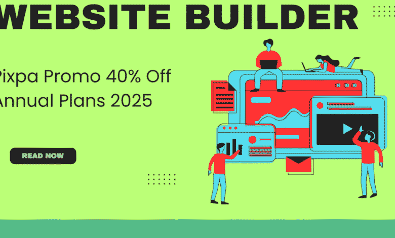 Pixpa Promo 40% Off Annual Plans 2025
